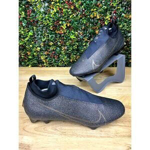 Nike Vapor Edge Pro 360 Ghost‎ Lace Football Cleats Black Metal Gold Mens 13 EUC